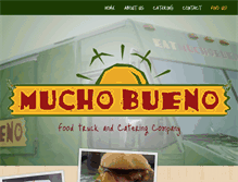Tablet Screenshot of eatmuchobueno.com